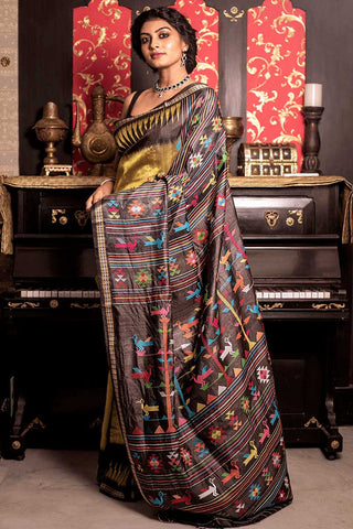 Orissa Weave on Pure Gopalpur Tussar
